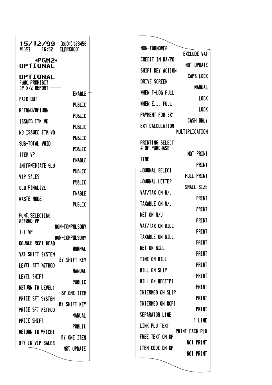 Sharp UP-3300 User Manual | Page 231 / 249