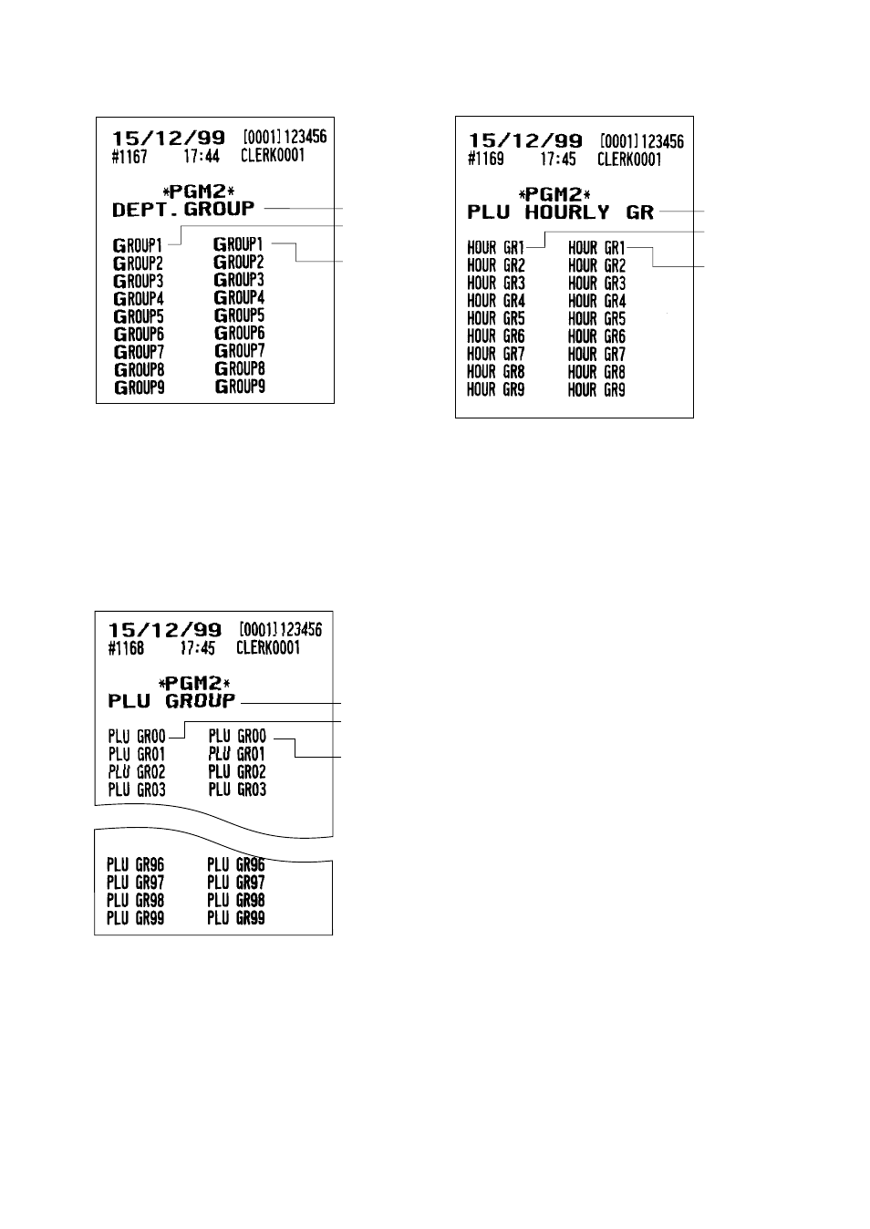 Sharp UP-3300 User Manual | Page 234 / 249