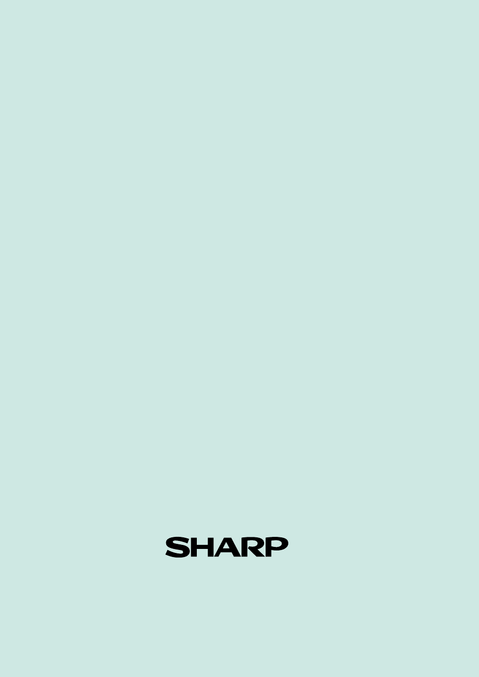 Sharp corporation | Sharp UP-3300 User Manual | Page 249 / 249