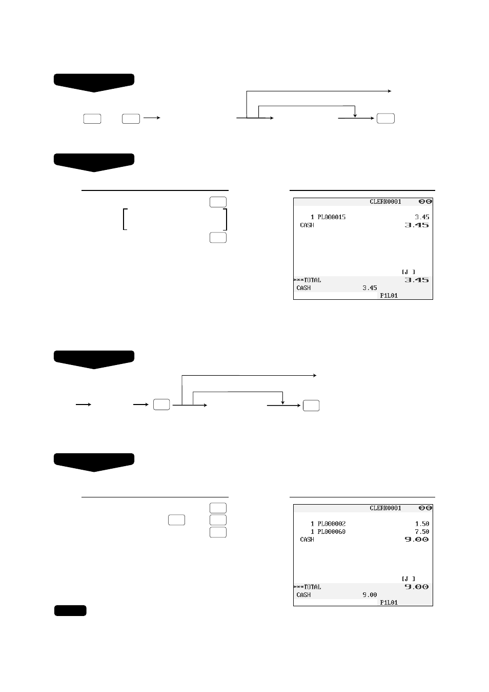 Sharp UP-3300 User Manual | Page 40 / 249