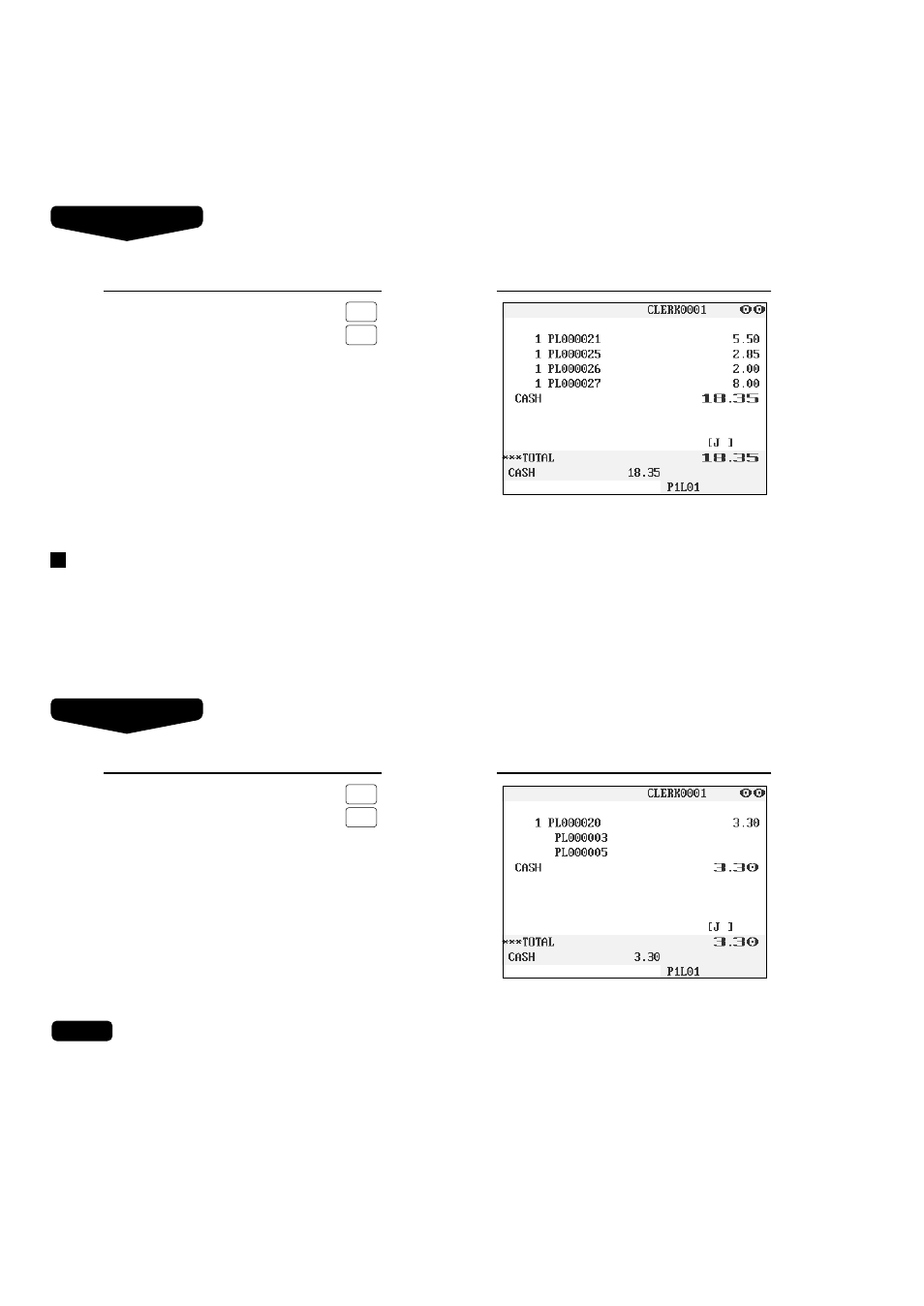 Link plu entries, Combo meal entries | Sharp UP-3300 User Manual | Page 49 / 249