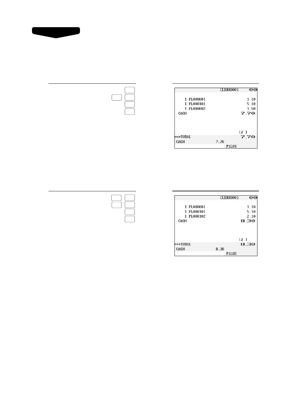 Sharp UP-3300 User Manual | Page 52 / 249