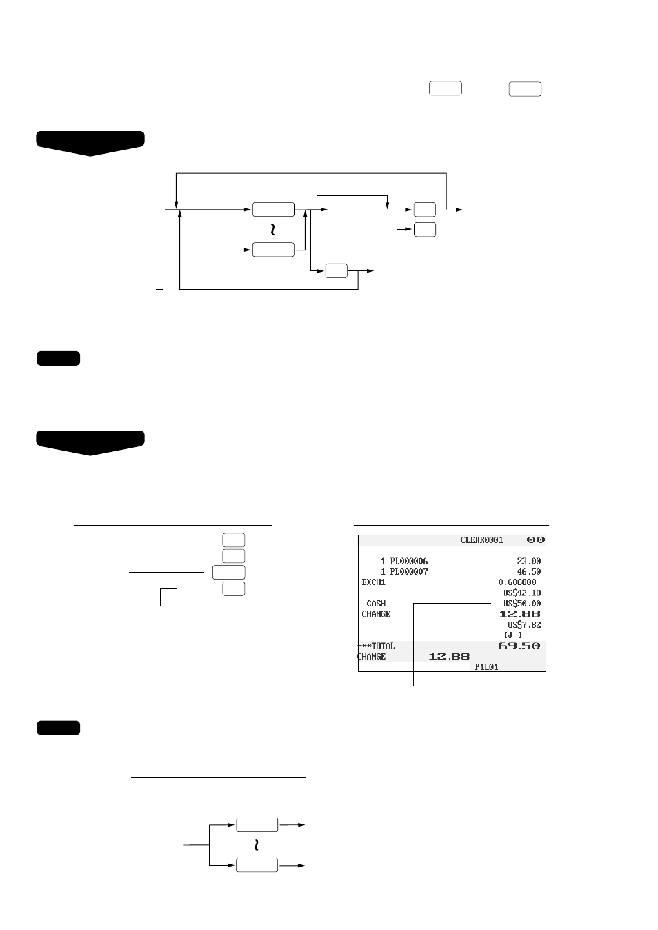 Currency exchange | Sharp UP-3300 User Manual | Page 85 / 249