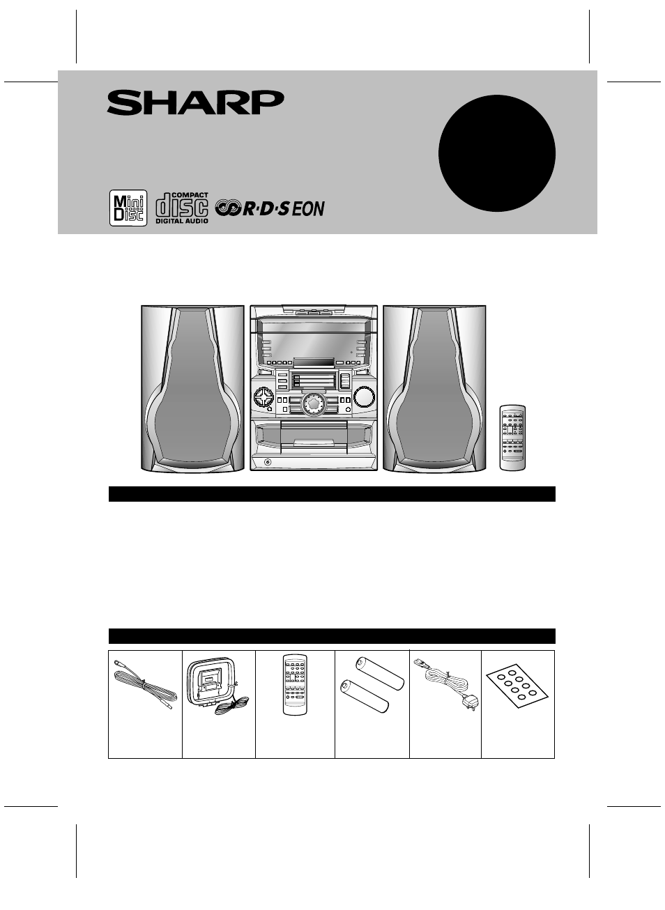 Sharp MD-C2H User Manual | 56 pages