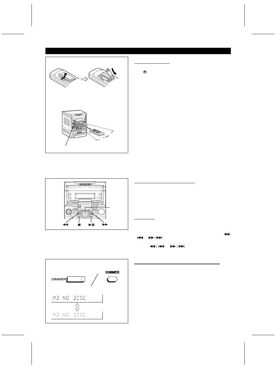 Sharp MD-C2H User Manual | Page 9 / 56