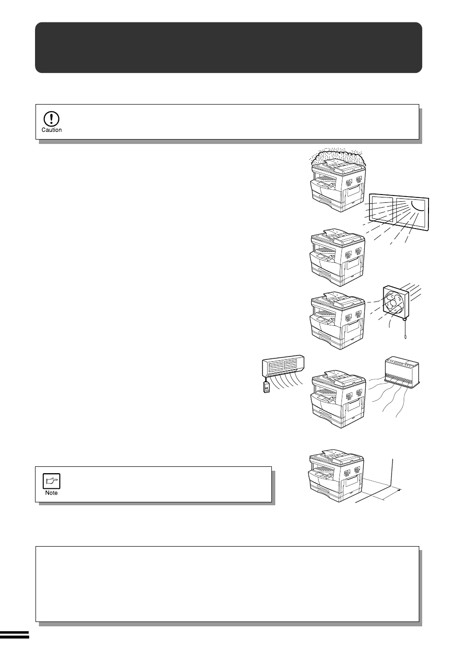 Copier installation | Sharp AL-1650 User Manual | Page 10 / 66