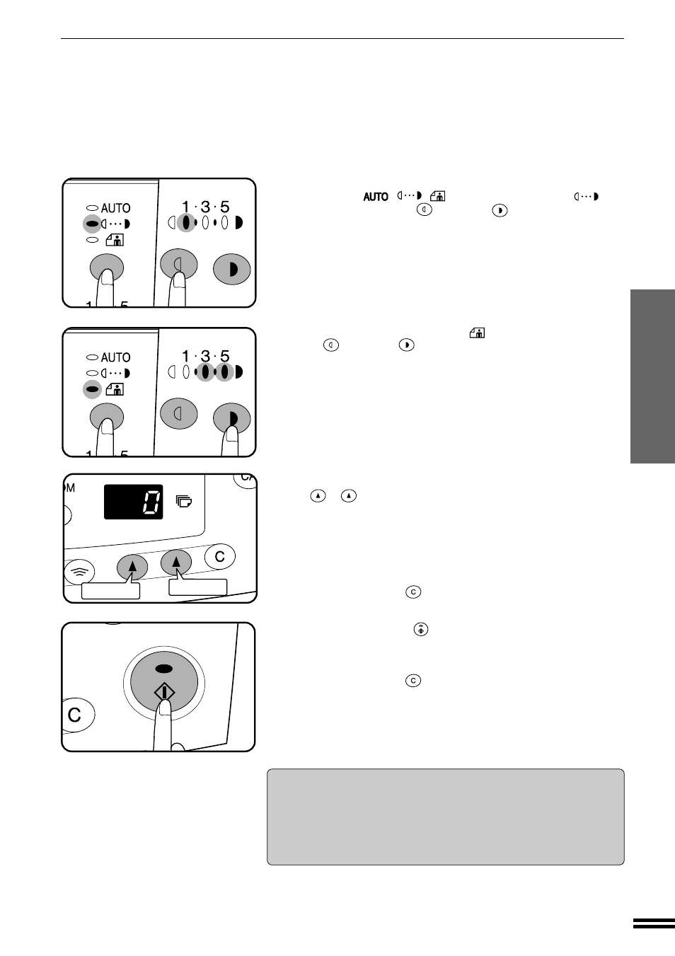 Normal copying | Sharp AL-1650 User Manual | Page 19 / 66