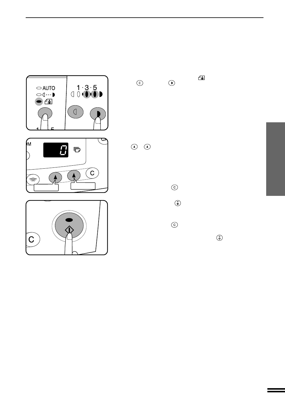 Normal copying | Sharp AL-1650 User Manual | Page 21 / 66