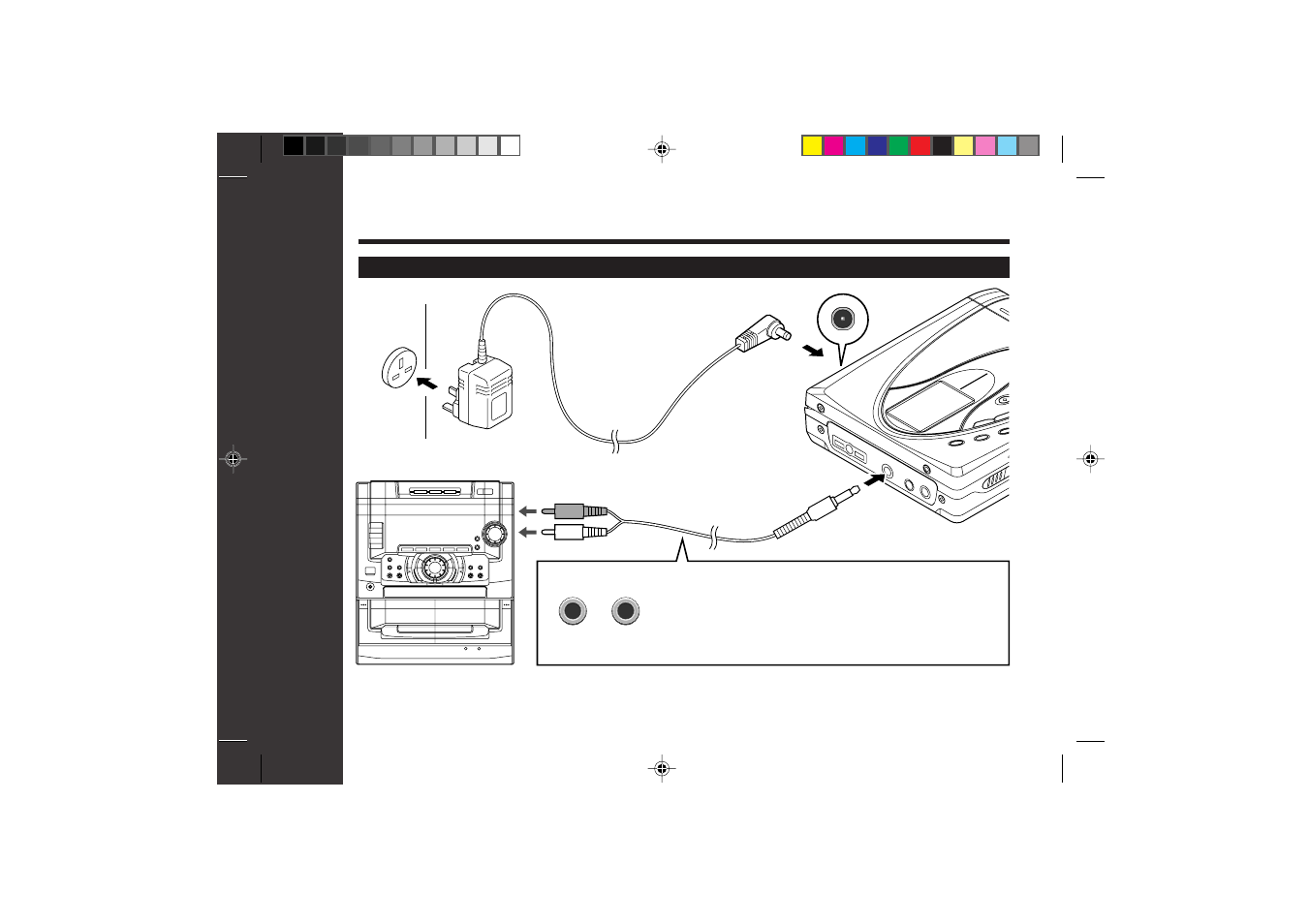 Preparation, Connections | Sharp MD-SR60E User Manual | Page 10 / 48