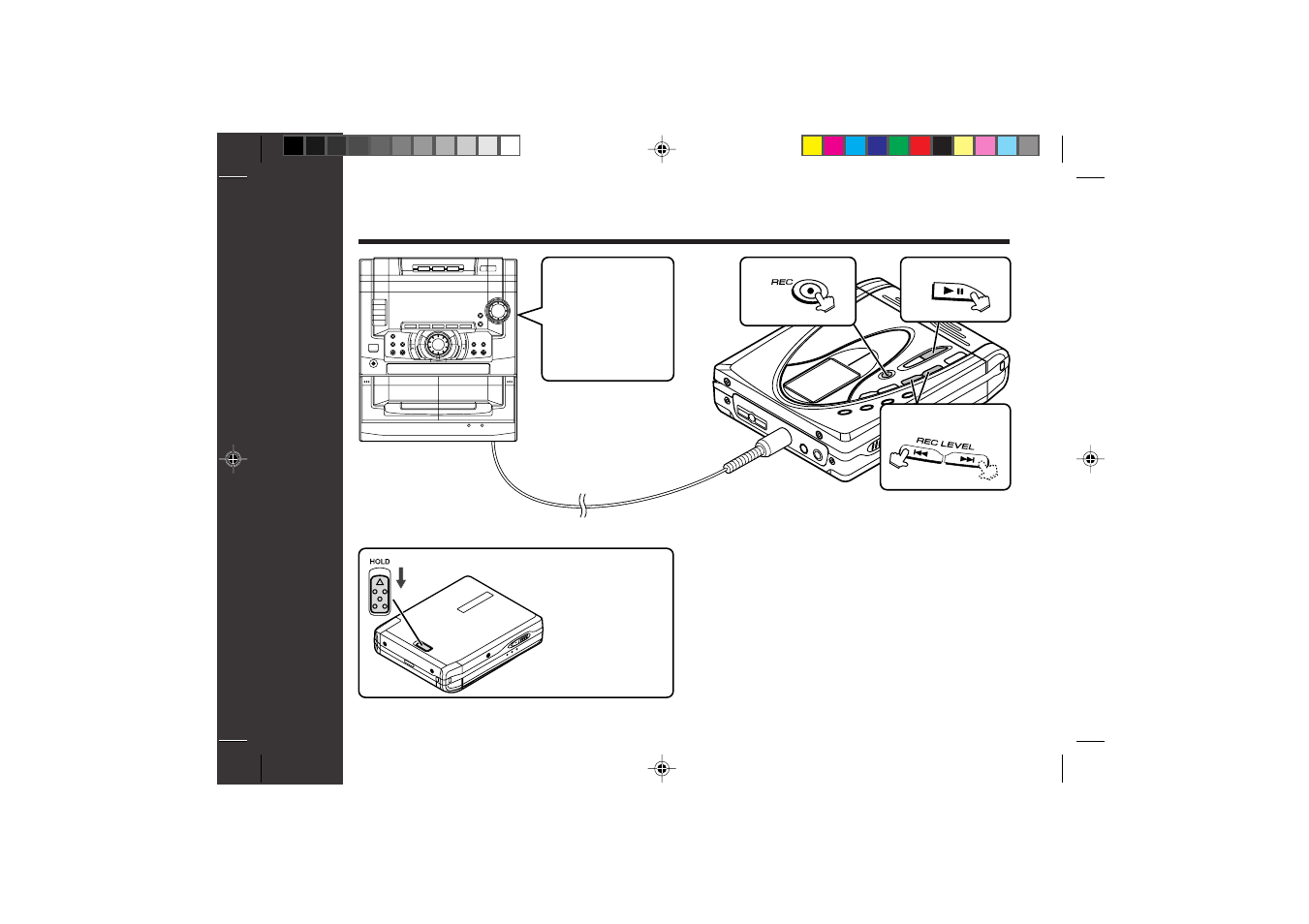 Basic operation, Recording | Sharp MD-SR60E User Manual | Page 12 / 48