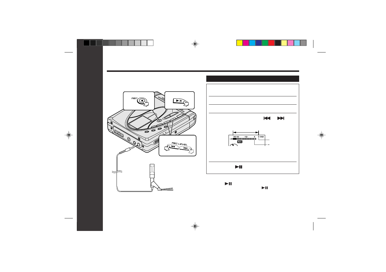 Useful features, Recording from a microphone | Sharp MD-SR60E User Manual | Page 21 / 48