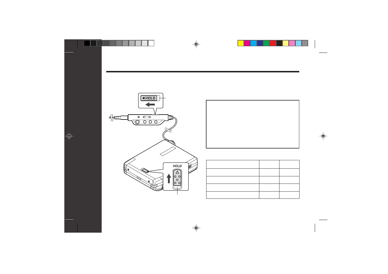 Useful features, Hold function | Sharp MD-SR60E User Manual | Page 30 / 48