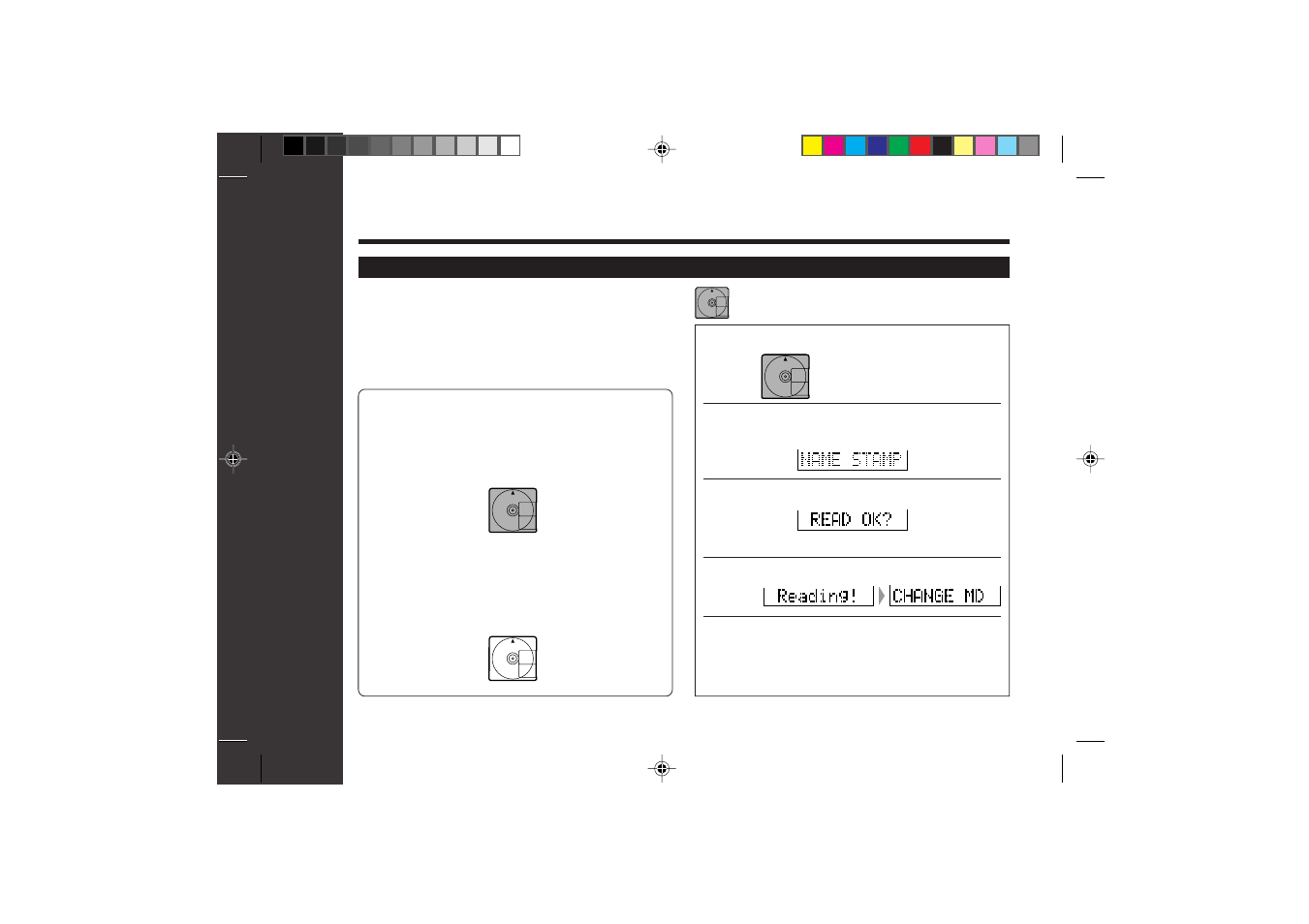 Advanced features, Titling a minidisc : continued | Sharp MD-SR60E User Manual | Page 34 / 48