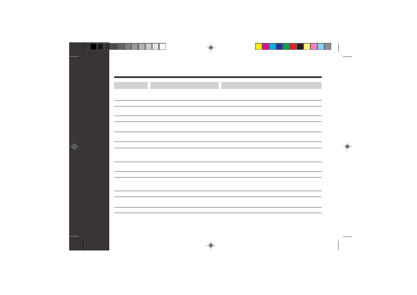 References, Error messages | Sharp MD-SR60E User Manual | Page 42 / 48