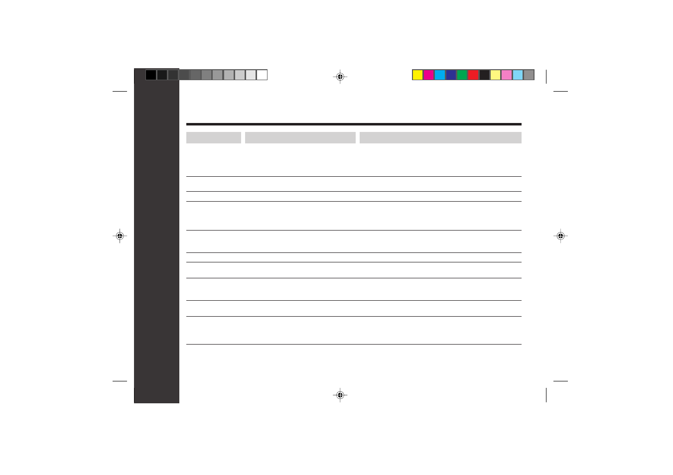 References, Error messages : continued | Sharp MD-SR60E User Manual | Page 43 / 48