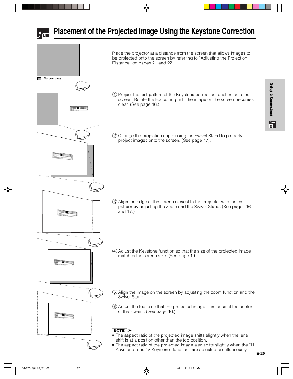 Sharp DT-200 User Manual | Page 21 / 58