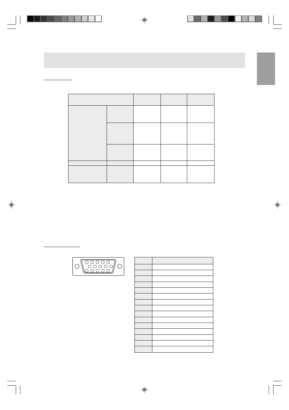 Specifications, English | Sharp LL-T15V1 User Manual | Page 23 / 124