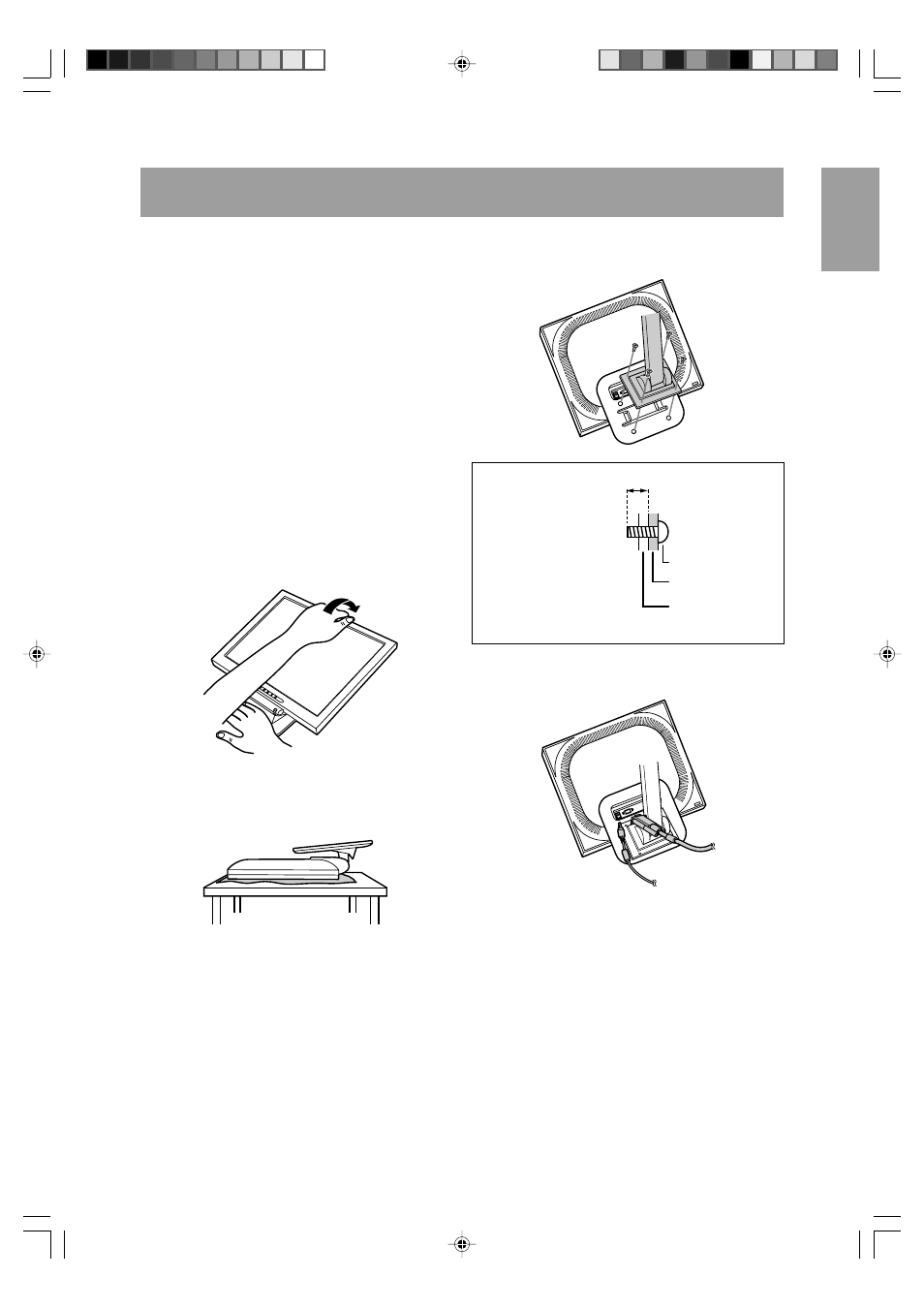 Instructions for attaching a vesa compliant arm, English | Sharp LL-T15V1 User Manual | Page 25 / 124