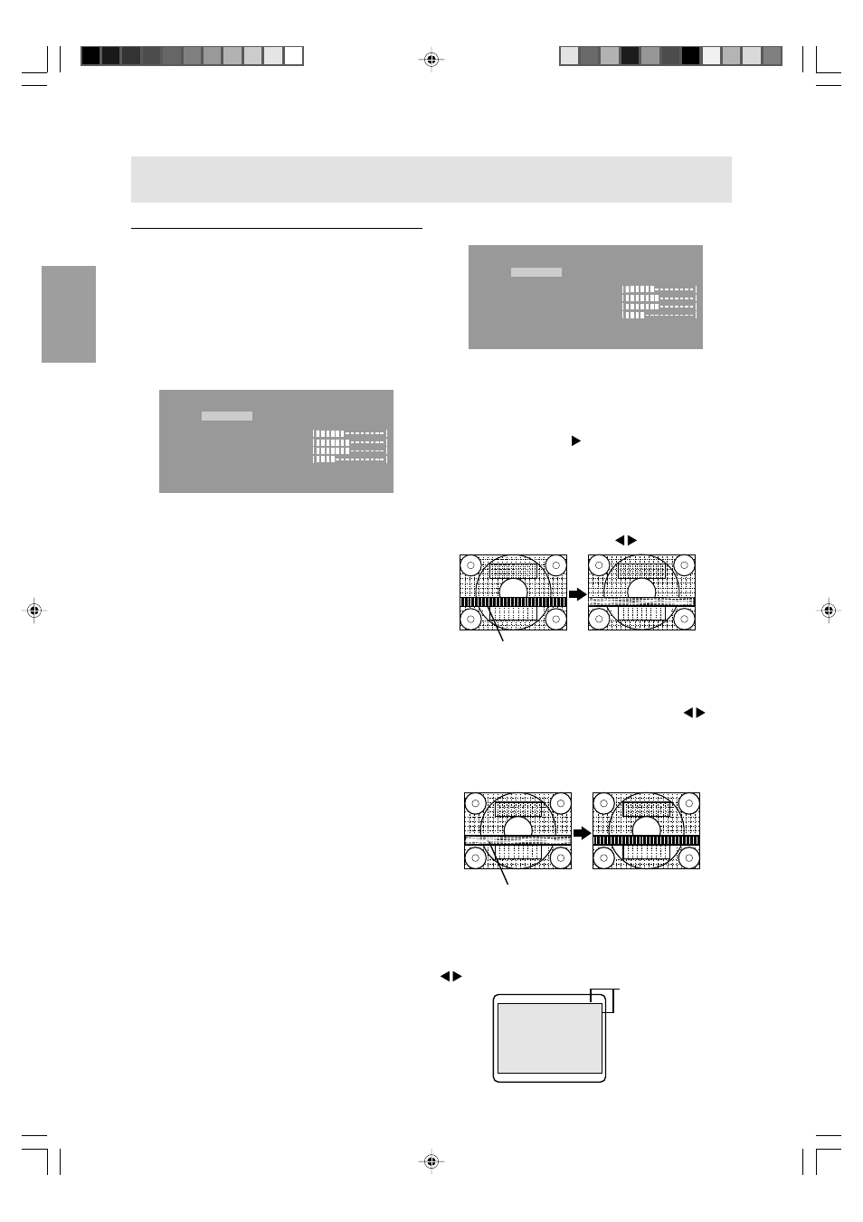 Einstellen der bildschirmanzeige, Manuelle bildschirmeinstellung | Sharp LL-T15V1 User Manual | Page 42 / 124