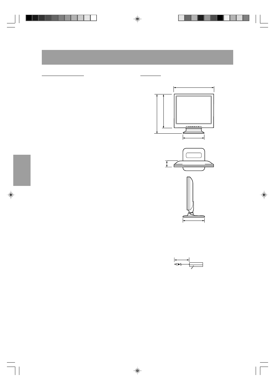 Specifiche | Sharp LL-T15V1 User Manual | Page 94 / 124