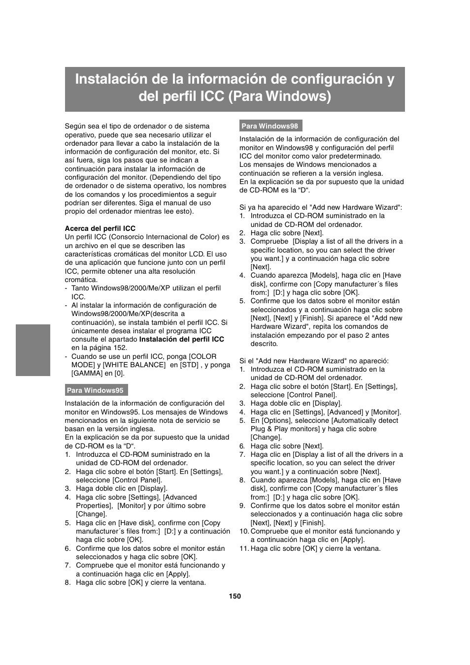 Sharp LL-T1815 User Manual | Page 150 / 156