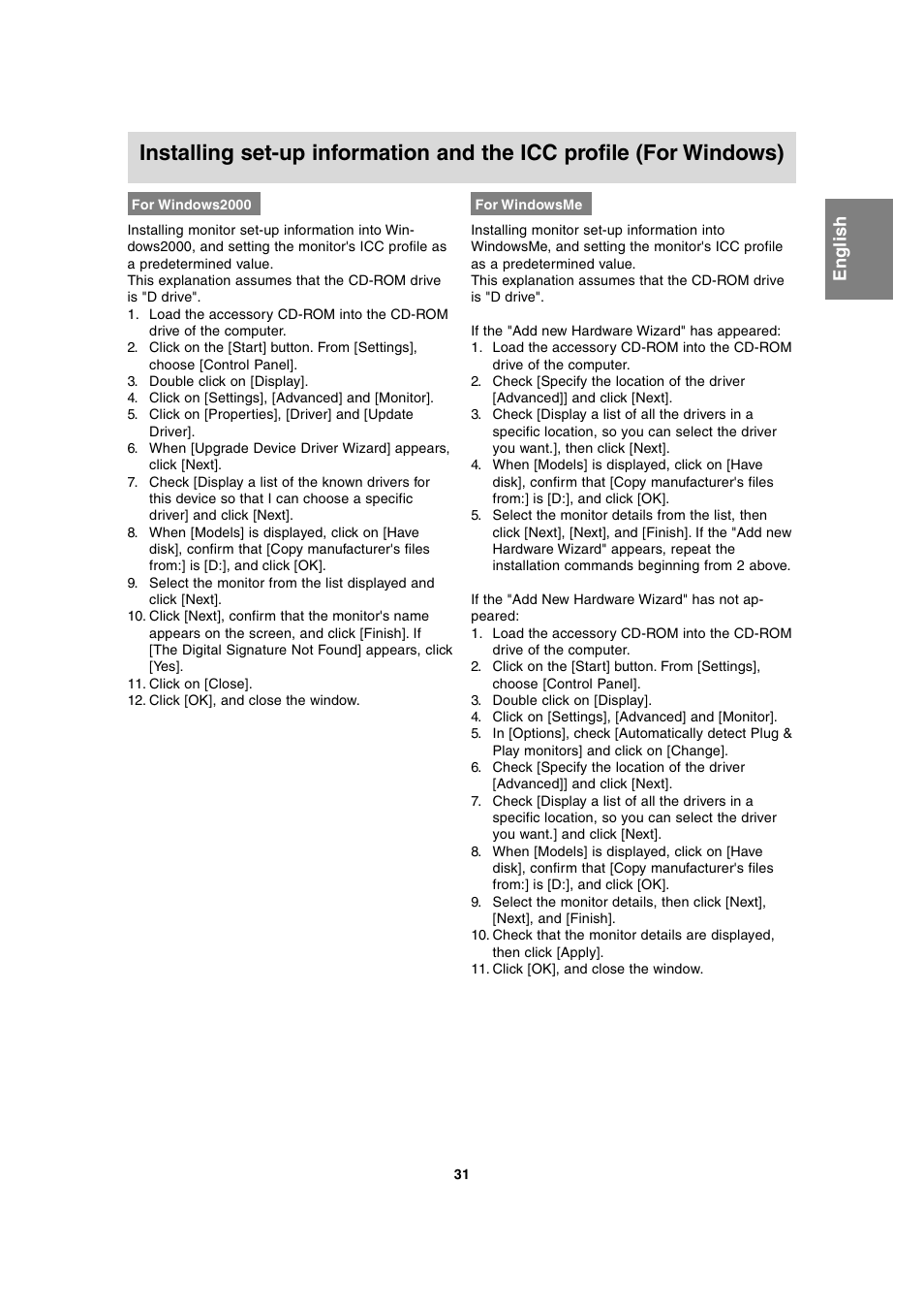 Sharp LL-T1815 User Manual | Page 31 / 156