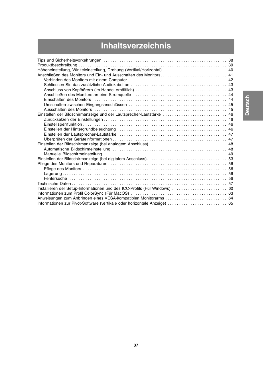 Sharp LL-T1815 User Manual | Page 37 / 156