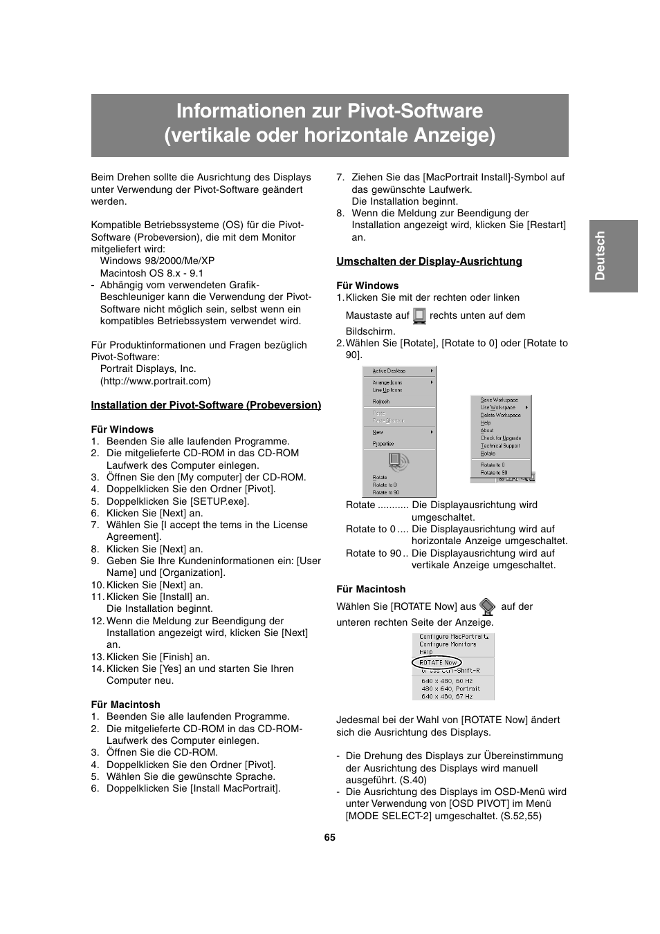 Sharp LL-T1815 User Manual | Page 65 / 156