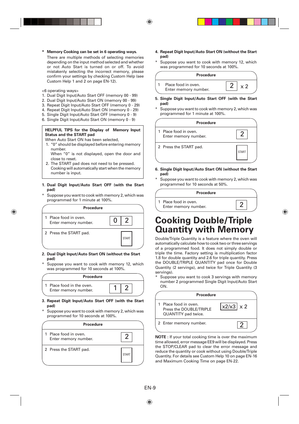 X 2 x2/x3 | Sharp CD2200M User Manual | Page 10 / 92