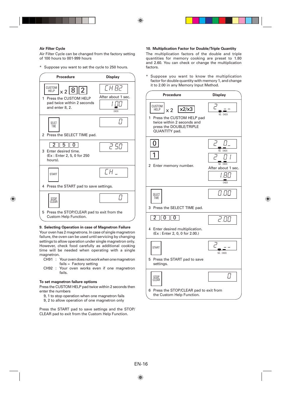 En-16 | Sharp CD2200M User Manual | Page 17 / 92