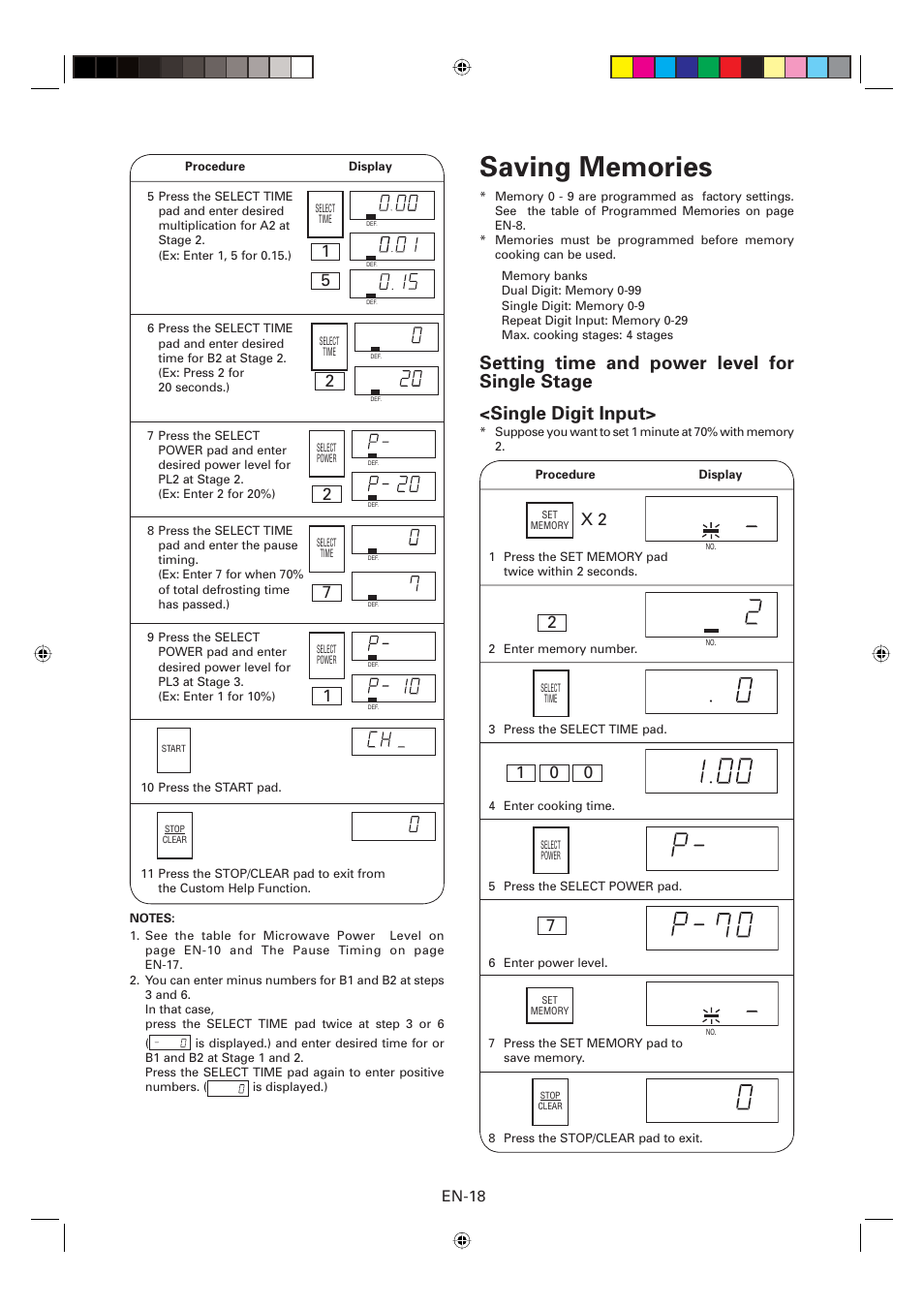 1x 2, En-18 | Sharp CD2200M User Manual | Page 19 / 92