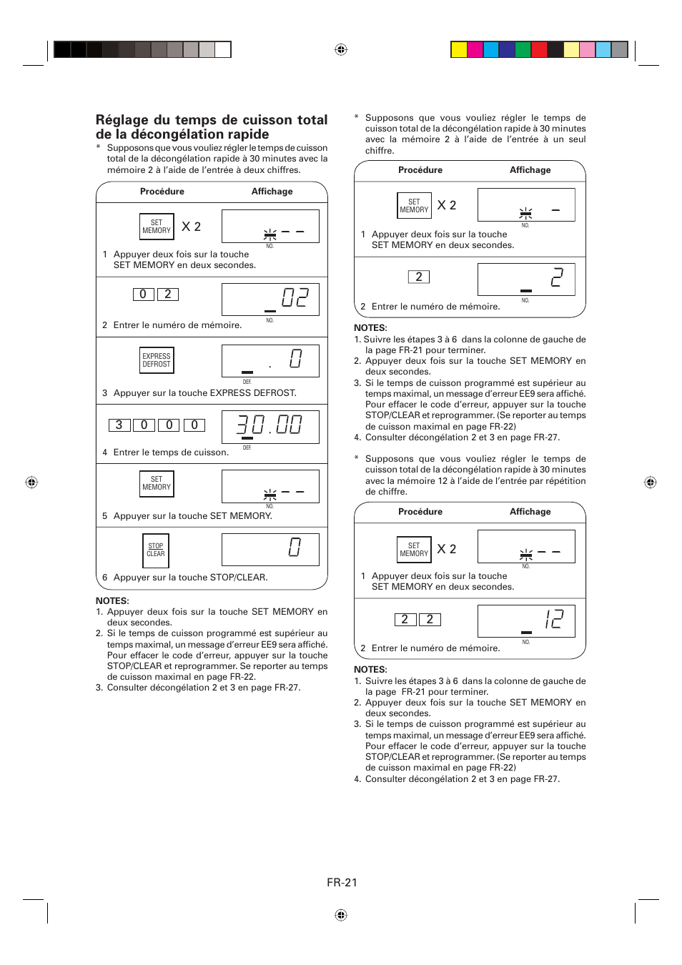 Fr-21 | Sharp CD2200M User Manual | Page 52 / 92