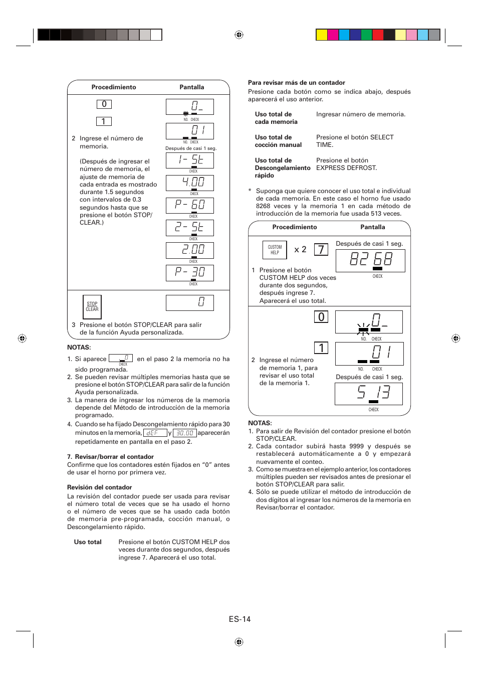 Es-14 | Sharp CD2200M User Manual | Page 75 / 92