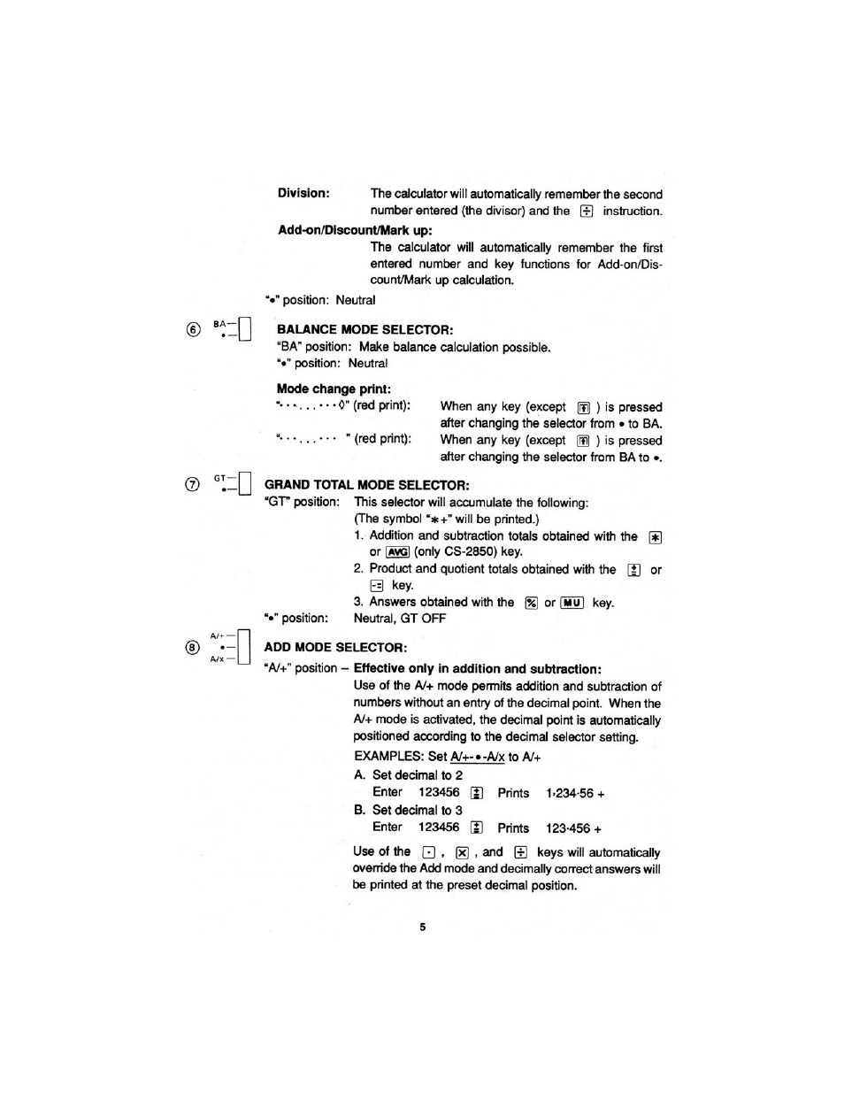 D “tiq | Sharp cs-2850 User Manual | Page 7 / 31