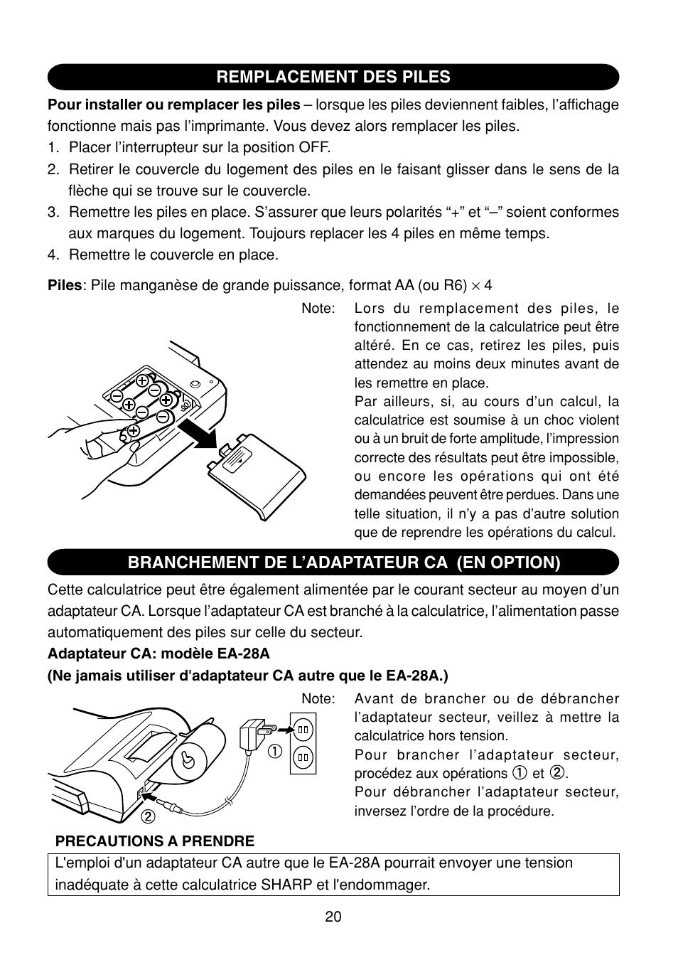 Sharp EL-1801C User Manual | Page 22 / 79