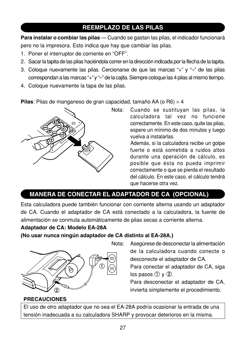 Sharp EL-1801C User Manual | Page 29 / 79