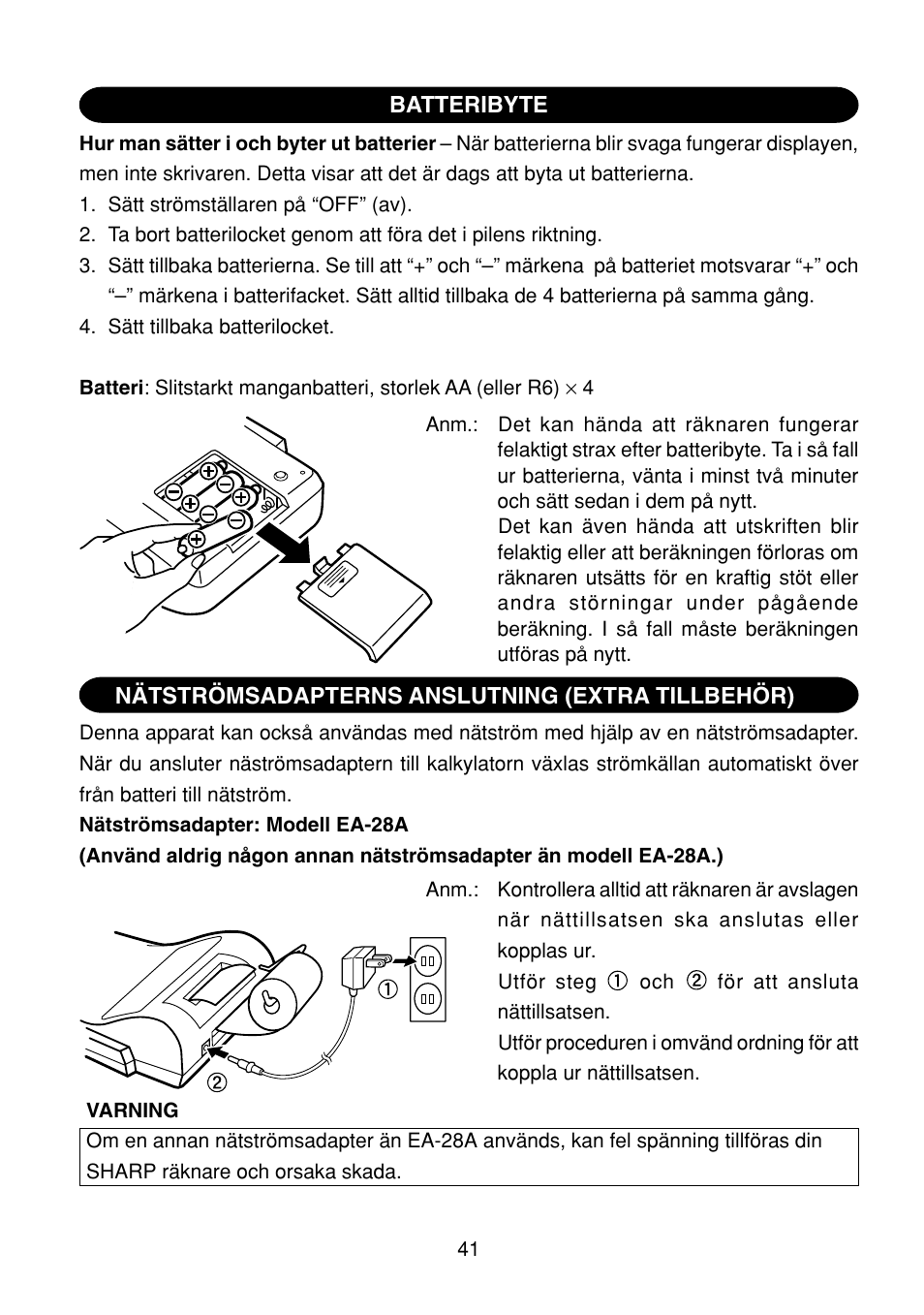 Sharp EL-1801C User Manual | Page 43 / 79