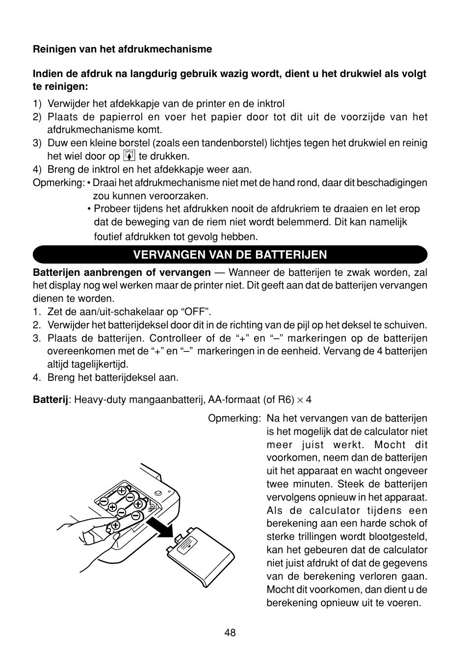 Sharp EL-1801C User Manual | Page 50 / 79