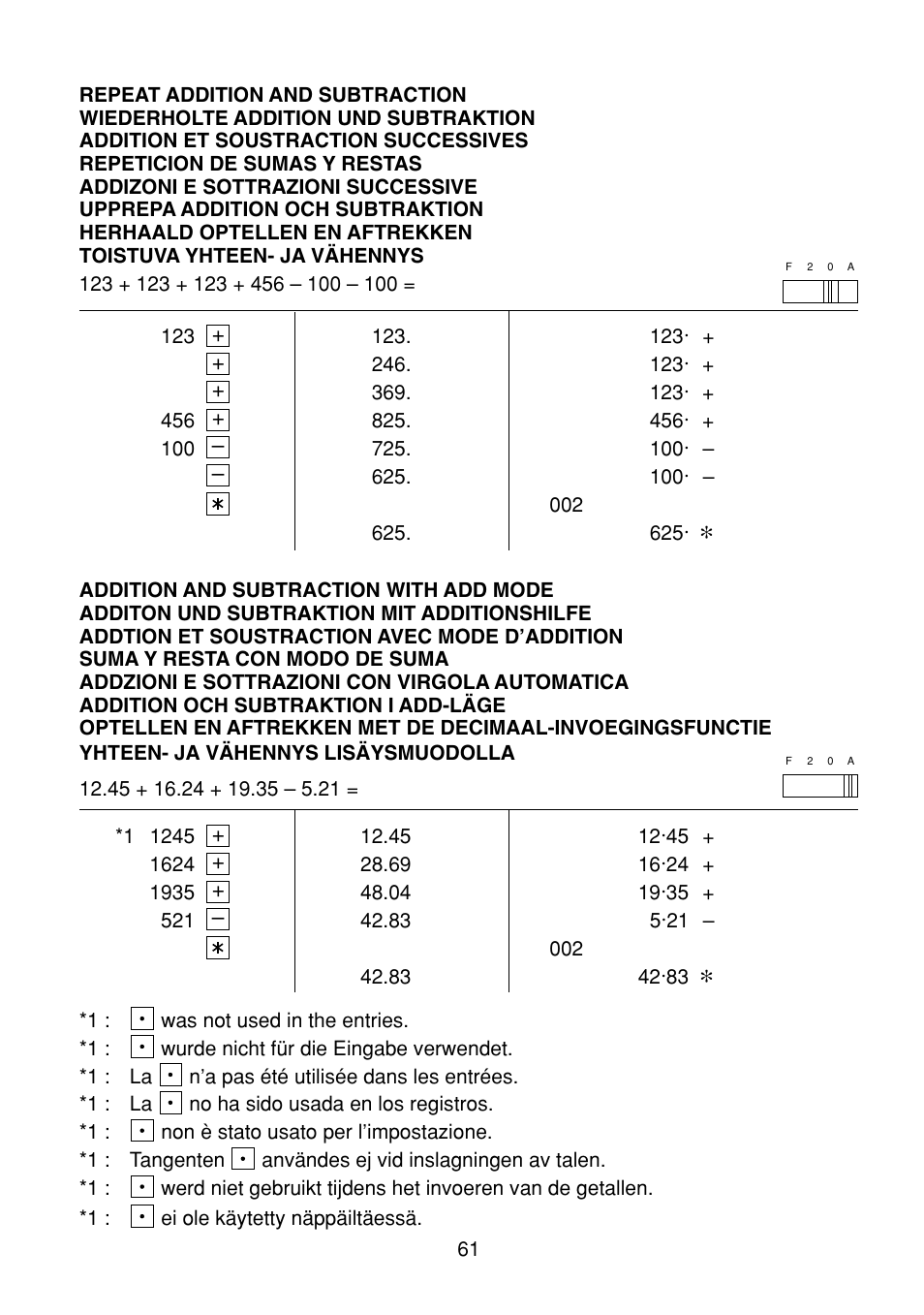 Sharp EL-1801C User Manual | Page 63 / 79