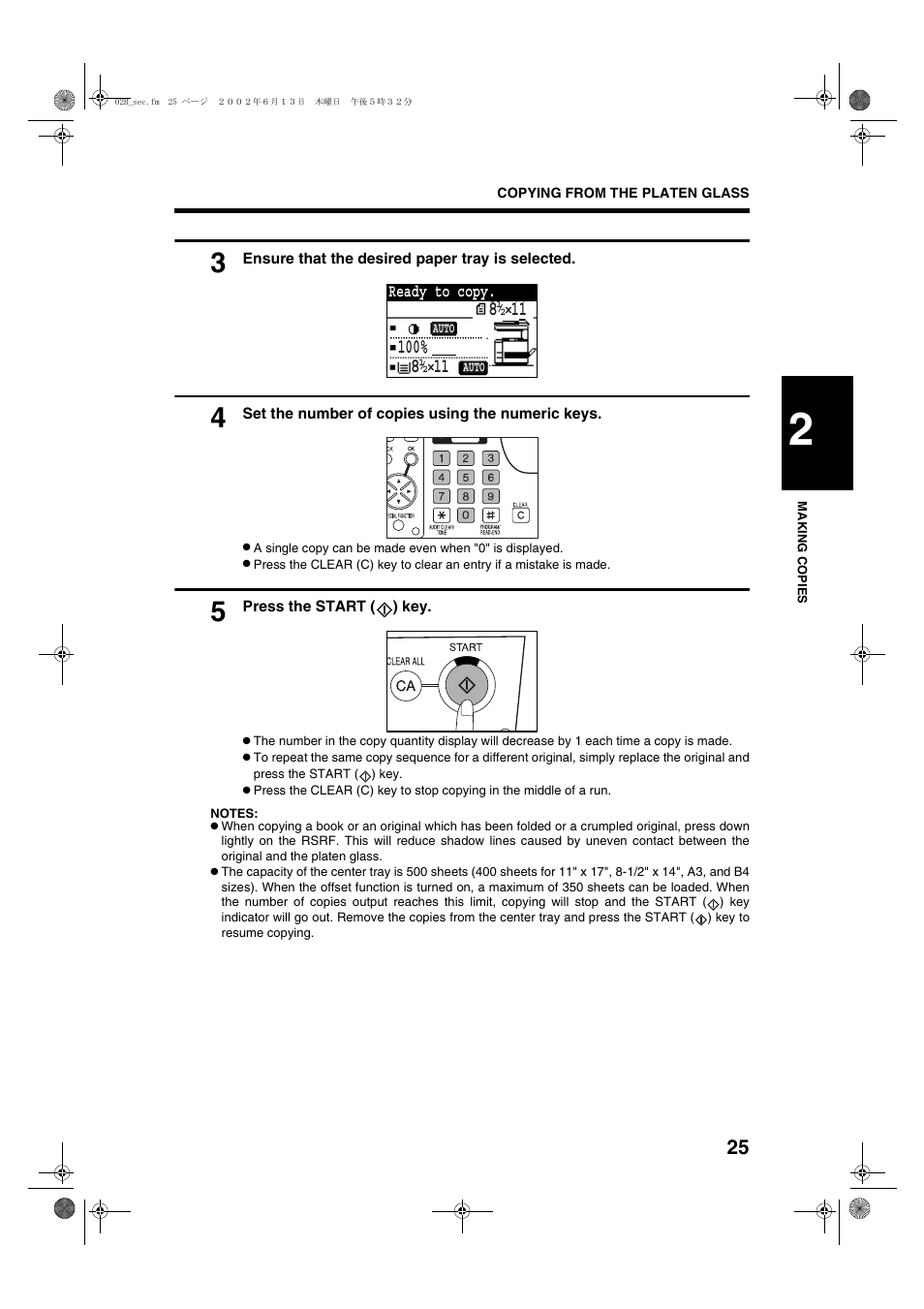 Sharp T FOUND AR-M208 User Manual | Page 27 / 128