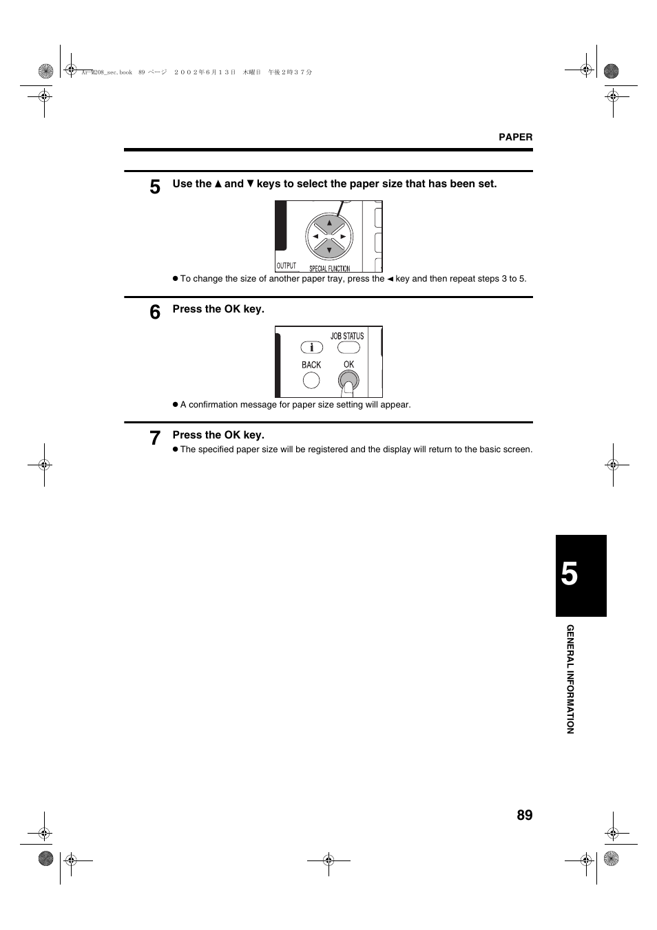 Sharp T FOUND AR-M208 User Manual | Page 91 / 128
