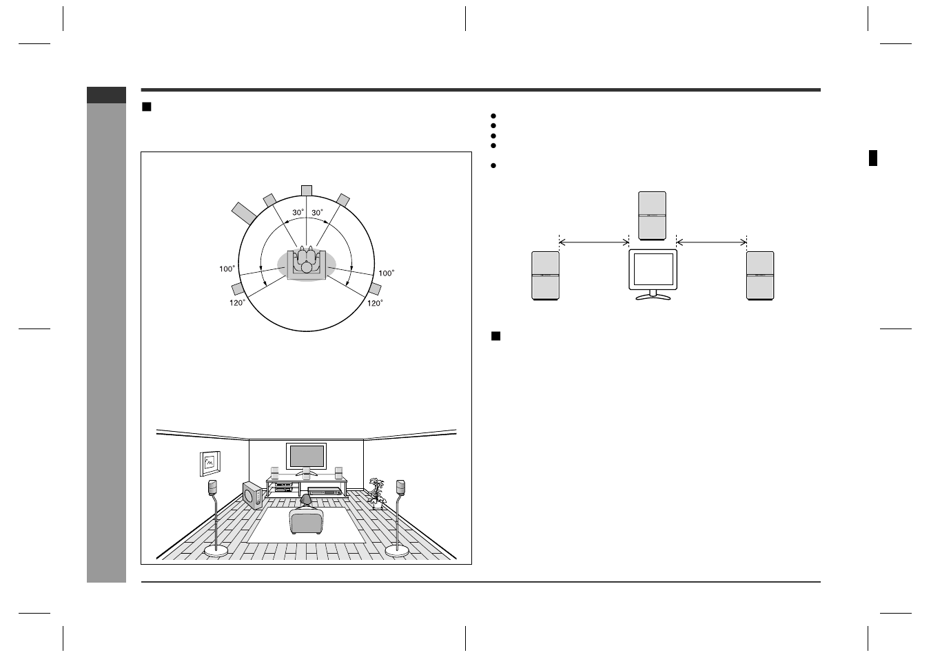 System installation, Placing the speaker system, Magnetically shielded speakers | Sharp HT-CN400DVH User Manual | Page 22 / 61