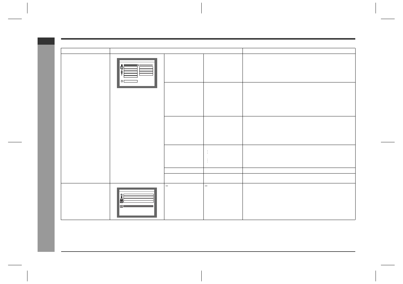 Changing the setup menu (continued), E-19 | Sharp HT-CN400DVH User Manual | Page 26 / 61