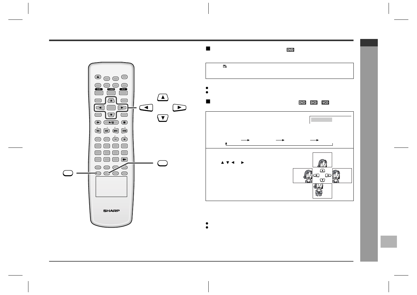 Dv d oper ation, E-28 | Sharp HT-CN400DVH User Manual | Page 35 / 61