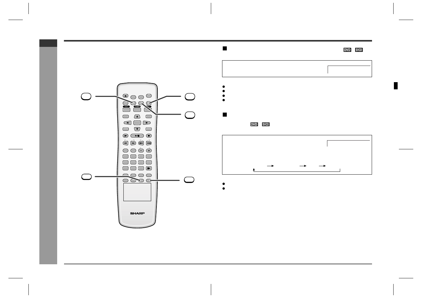 Various settings, Dv d oper ation, E-31 | Sharp HT-CN400DVH User Manual | Page 38 / 61