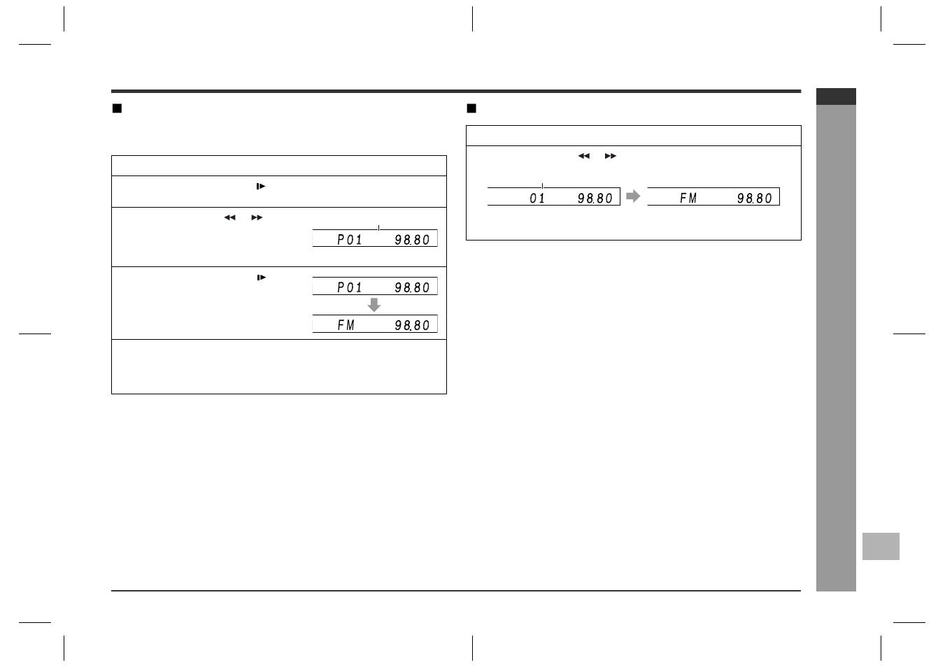 Ra dio opera tion, E-40, Lis te n ing t o the r a dio | Sharp HT-CN400DVH User Manual | Page 47 / 61