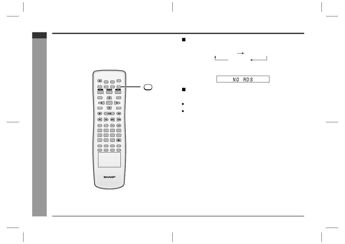 Using the radio data system (rds), Ra dio opera tion, Information provided by rds | E-41, Usi n g the radio da ta s y stem (rds ) | Sharp HT-CN400DVH User Manual | Page 48 / 61