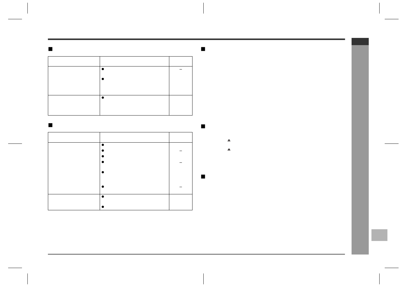 Re fe re nc es, Tuner, Remote control ! if trouble occurs | Before transporting the unit, Condensation | Sharp HT-CN400DVH User Manual | Page 57 / 61