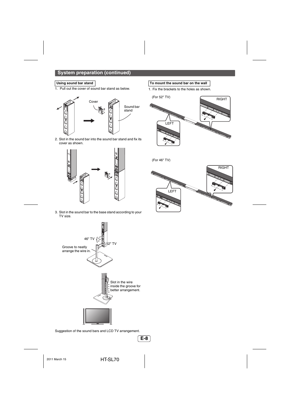 Sharp HTSL70 User Manual | Page 9 / 16