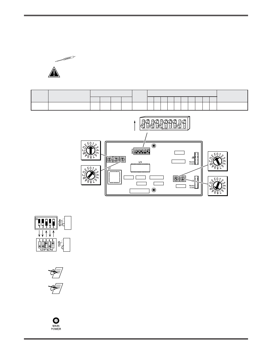 Sharp nv6 projector configuration, Sharp installation configuration and connections | Sharp EXTRON SYSTEM 68-409-01 User Manual | Page 8 / 11